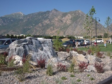 Highland Town Center Water Feature